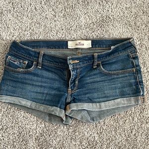 Hollister jean shorts